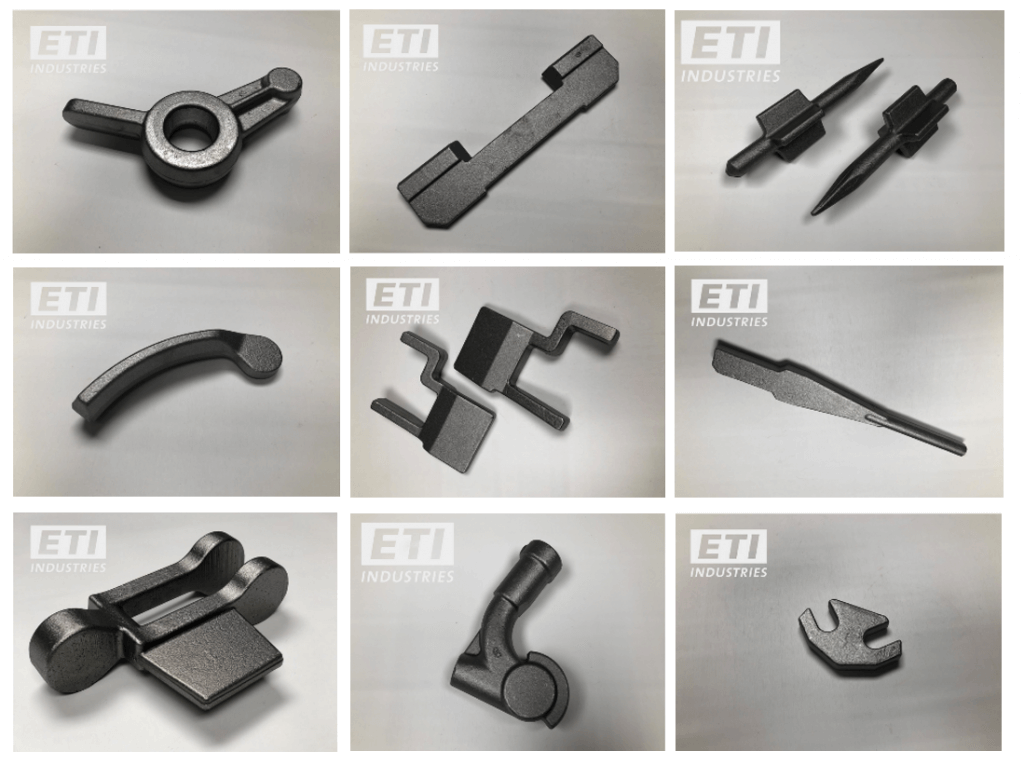 Forged products for various industry sectors from ETI Industries