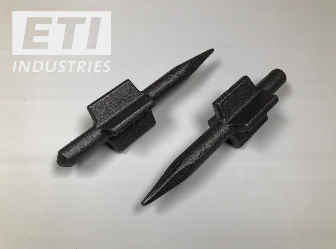 Point chisel 669 from ETI Industries, drop-forged